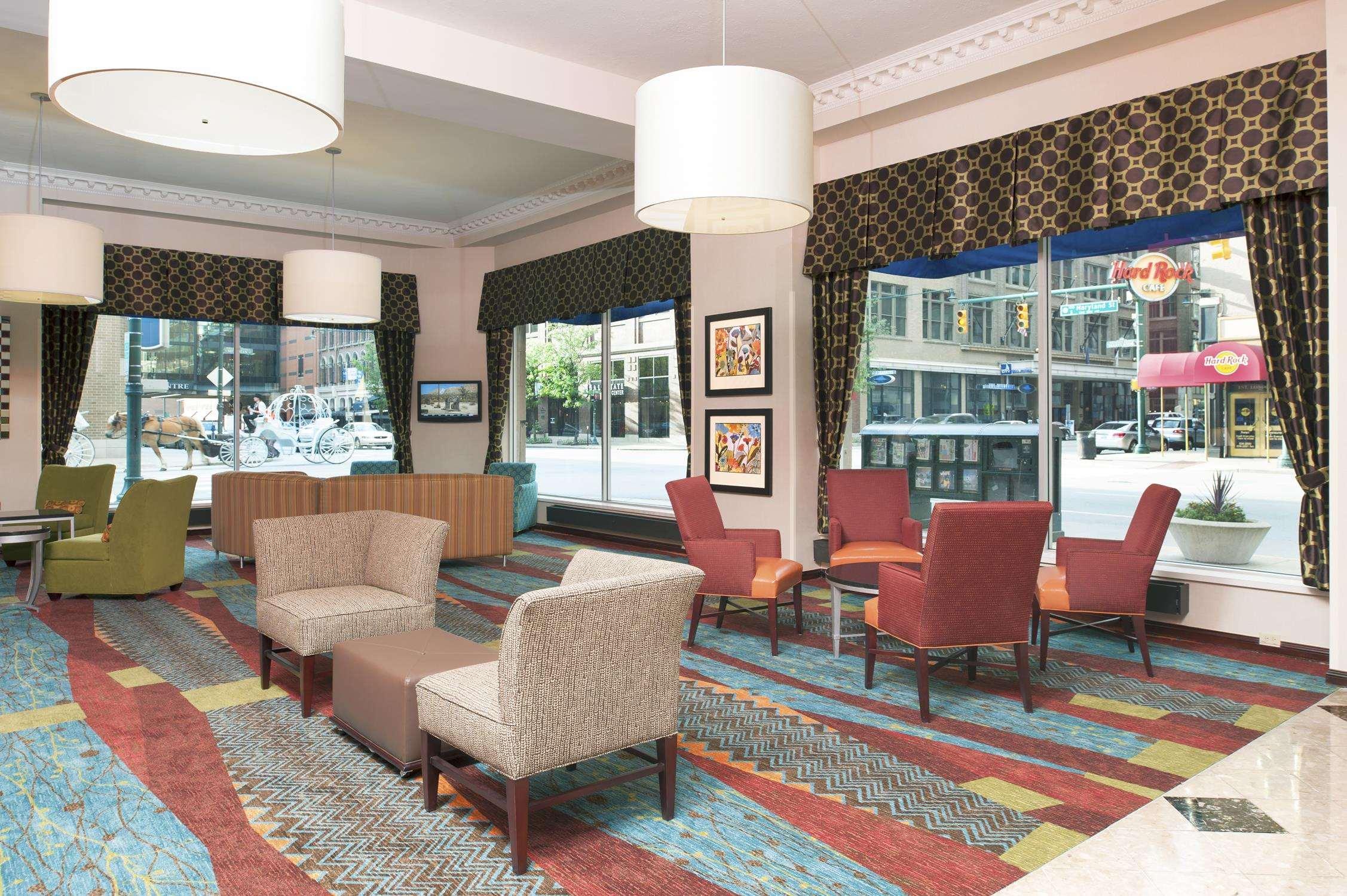 Hampton Inn Indianapolis Downtown Across From Circle Centre Wnętrze zdjęcie